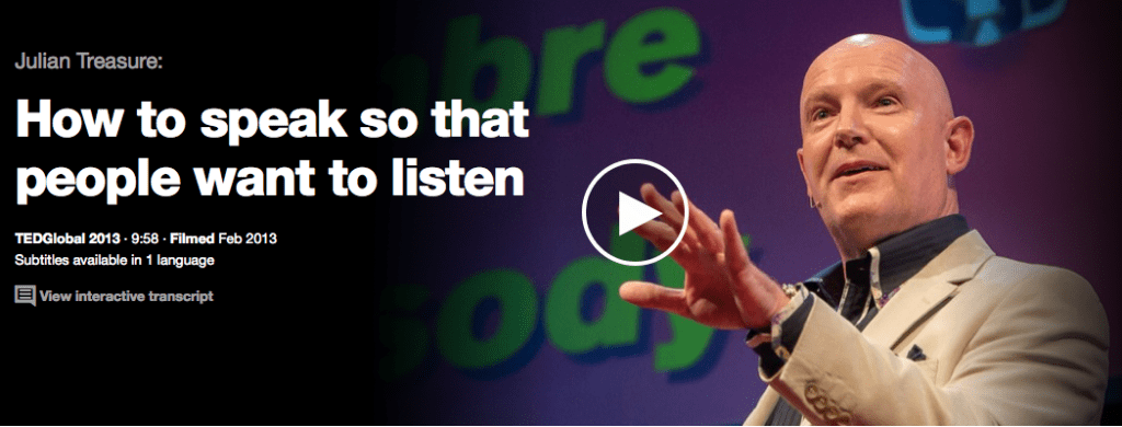 How To Speak So That People Want to&nbsp;Listen